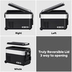 Portable Fridge Freezer 40 LT - on Wheels