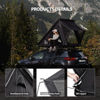 4X4 Camping Car Truck Pop up Triangle Hardshell Rooftop Tent