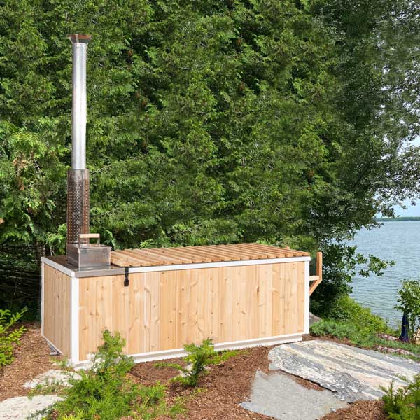 The Canadian Timber Starlight Wood-Burning Hot Tub