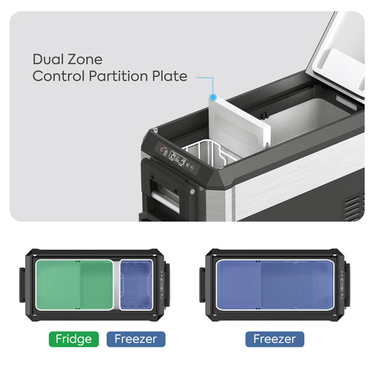 Portable Fridge Freezer 40 LT - on Wheels
