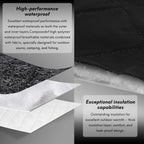 Outdoor Sauna Tent Pro - 4-Person, All-Weather, Insulated, Solid, Panoramic View, Easy Setup