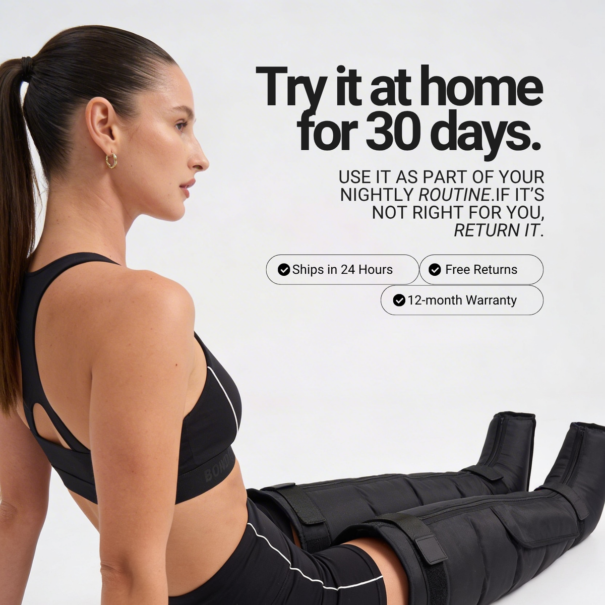 The RecoveryFlow Compression Boots