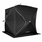 Outdoor Sauna Tent Pro - 4-Person, All-Weather, Insulated, Solid, Panoramic View, Easy Setup