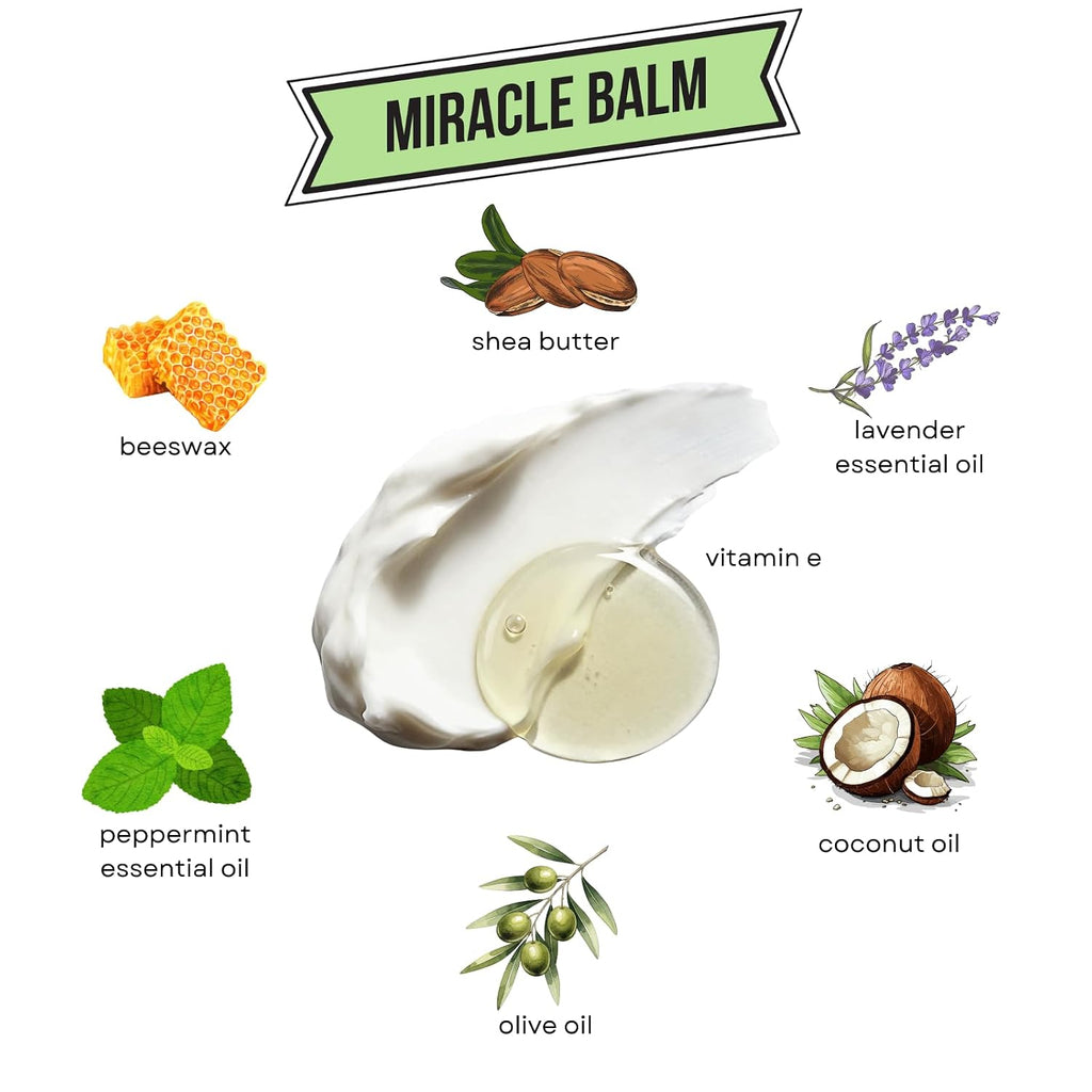 Hydration & Recovery Bundle - 3 Natural Balms, Gift Set