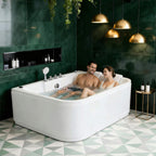 Lagoona | 61-Inch 2-Person Acrylic with LED