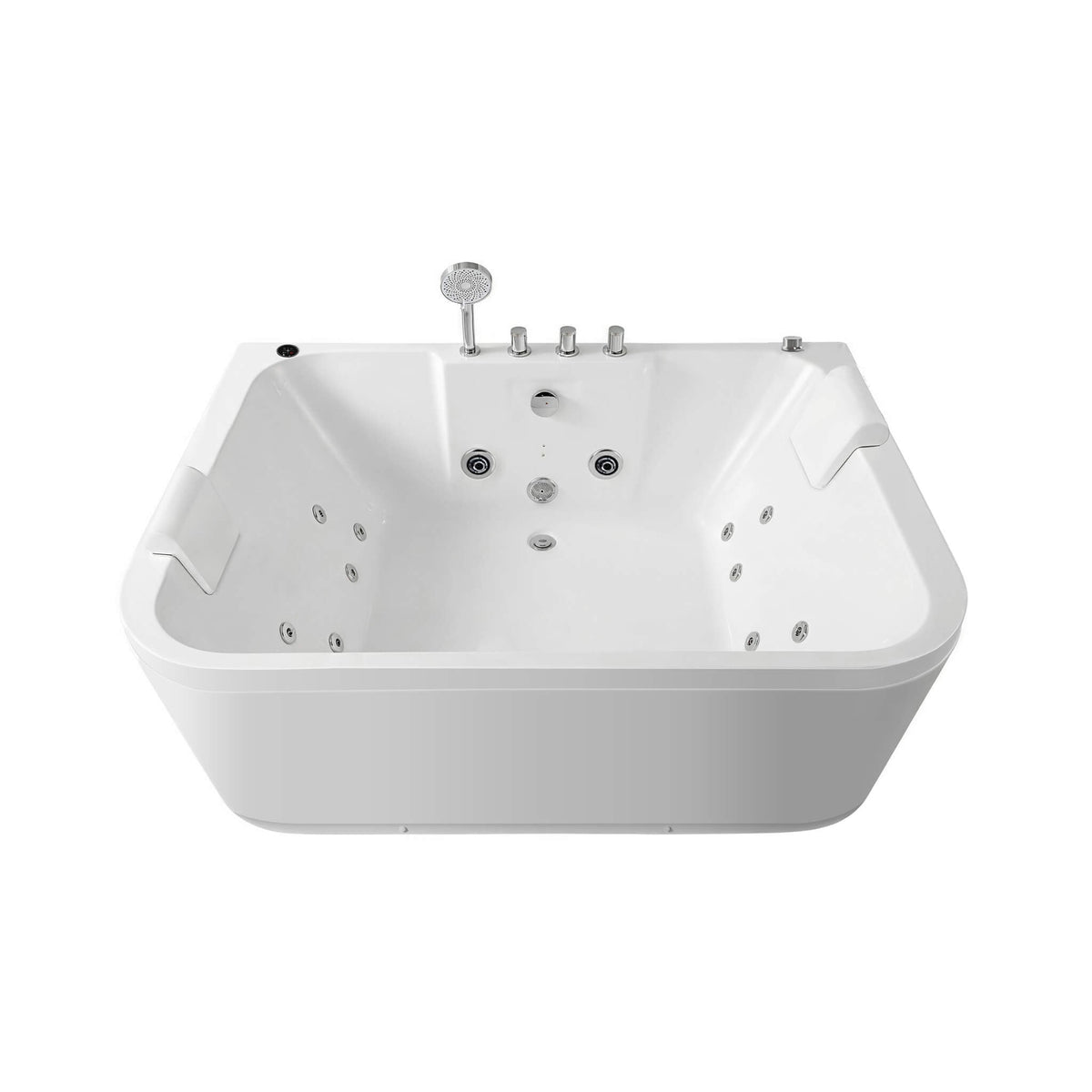 Lagoona | 61-Inch 2-Person Acrylic with LED