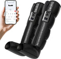 Leg Massager for Circulation and Pain Relief, Leg Recovery System for Fast Recovery, Cordless Air Compression Boots with 3 Modes 5 Intensities for Athletes Runners and Travelers-Plus M