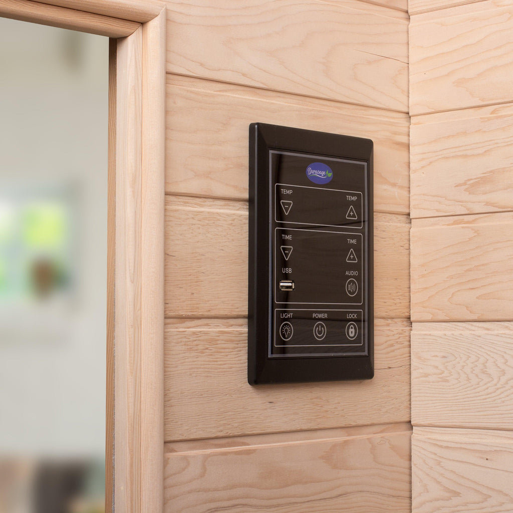 The Canadian Hemlock Infrared Wooden Sauna