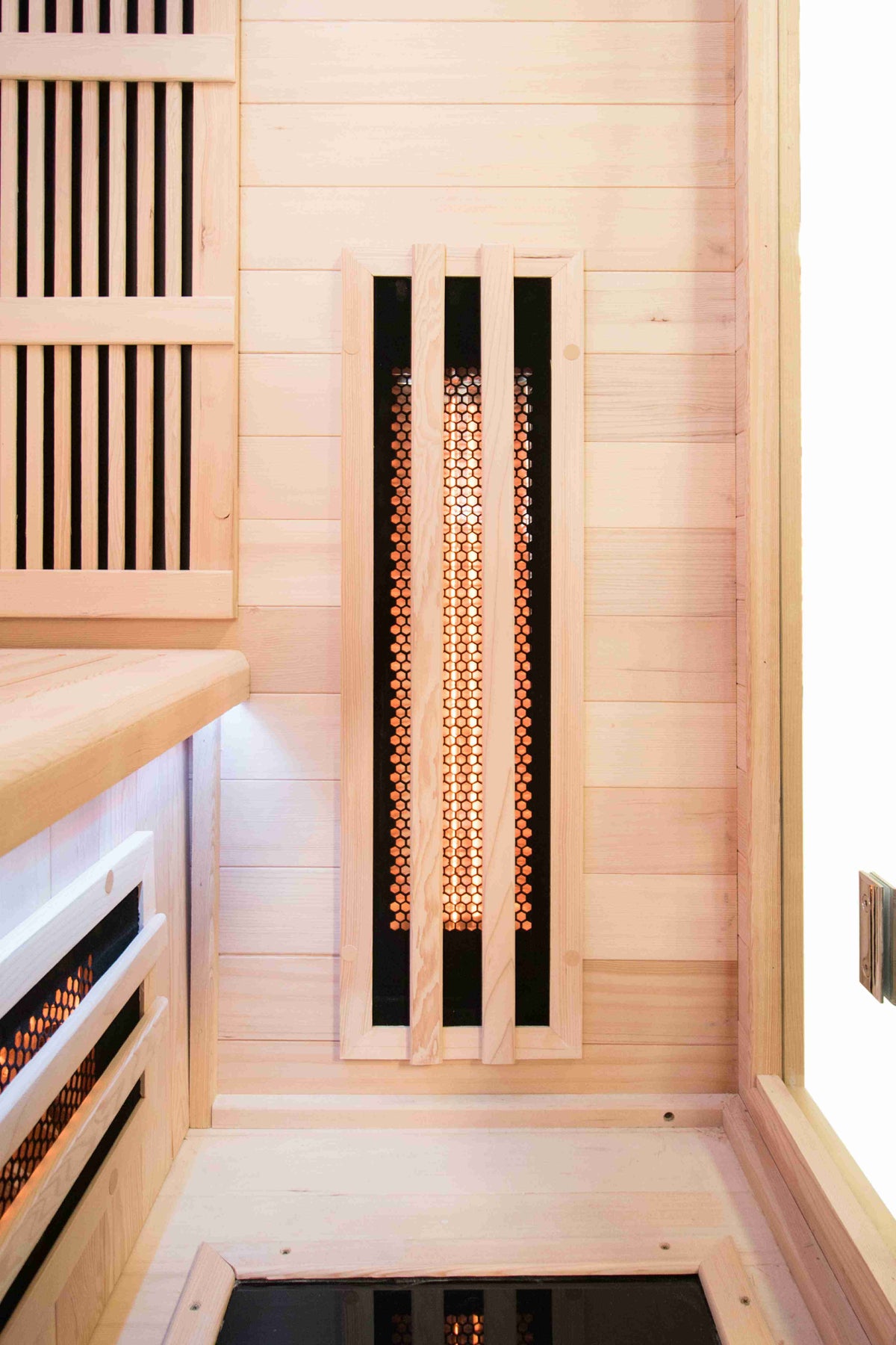 The Bliss 1–2 Person Full-Body Infrared Sauna with Red Light Therapy by NiceBeam