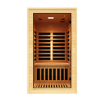 The Bliss 1–2 Person Full-Body Infrared Sauna with Red Light Therapy by NiceBeam