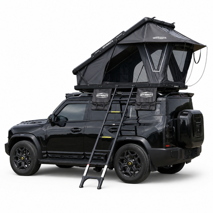 Aluminum Rooftop Tent for 4 Season Camping,Pop up Hard Shell Roof Top Tent Hardshell for Jeep Truck SUV Car,2-3 Person