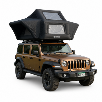 Rooftop Tent Hard Shell, Roof Top Tent Hardshell for Truck Car Jeep SUV Van, Waterproof Rooftop Tent for Camping
