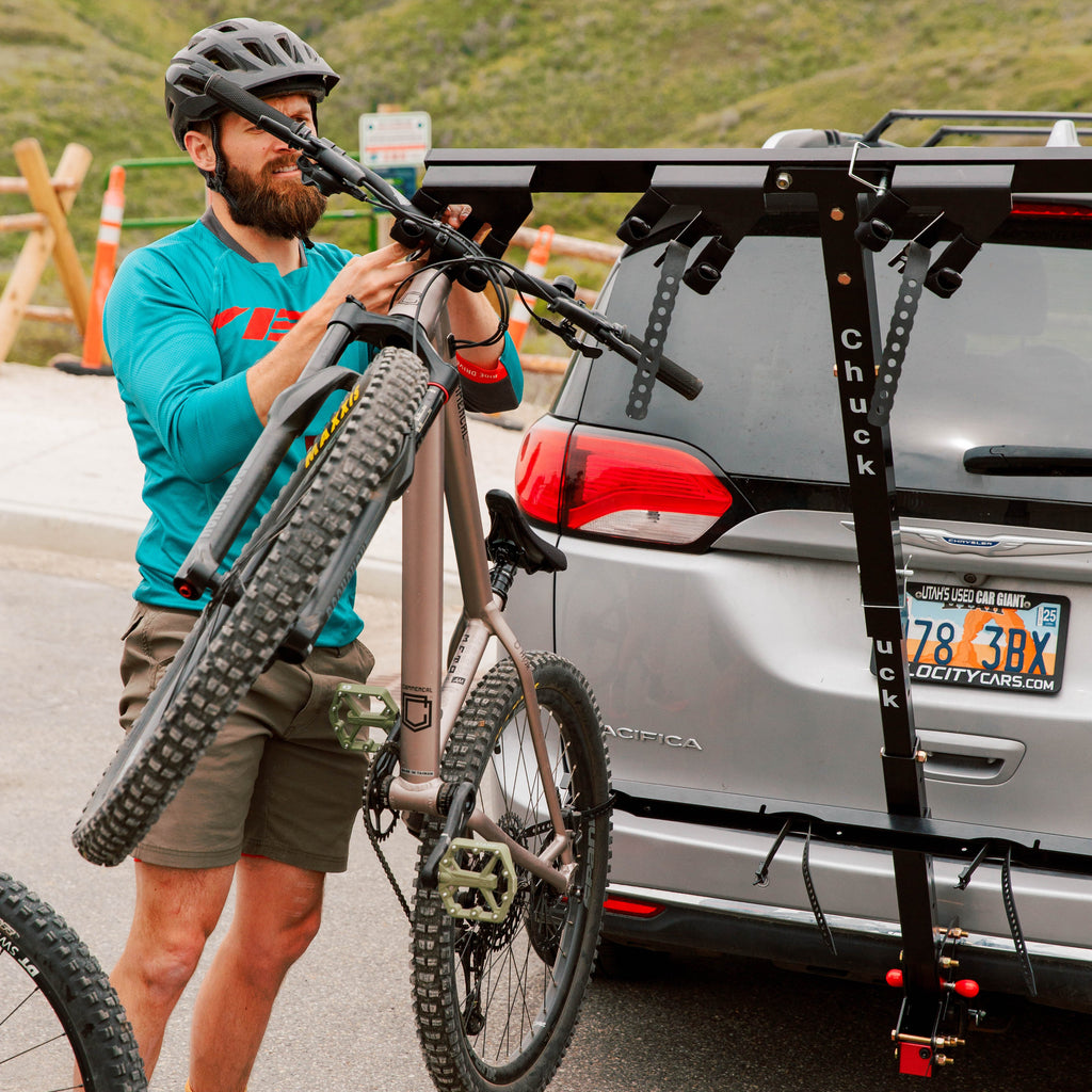 The Vertical Bike Hitch Rack (4-6) - Chuck Rack
