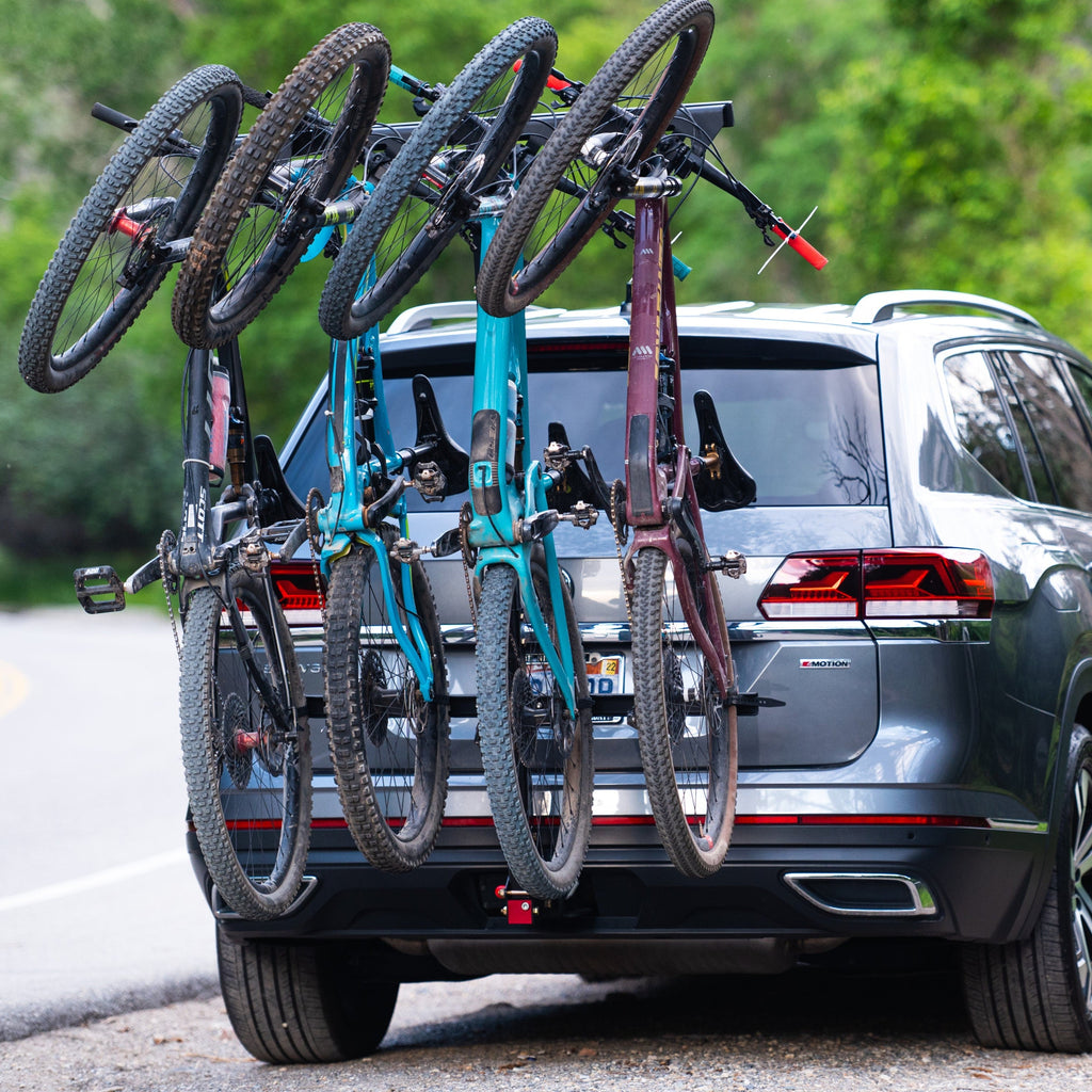 The Vertical Bike Hitch Rack (4-6) - Chuck Rack