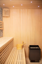 The Bliss 1–2 Person Full-Body Infrared Sauna with Red Light Therapy by NiceBeam
