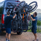 The Vertical Bike Hitch Rack (4-6) - Chuck Rack