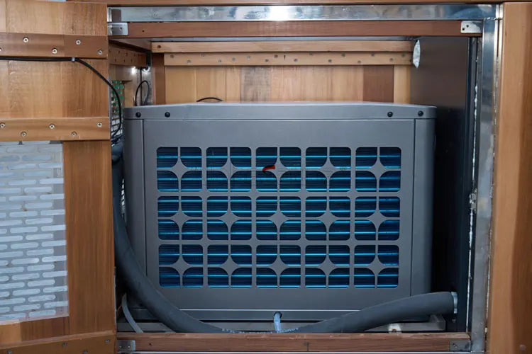 The Cedar Cold Plunge | Ice Bath Tub with 1.5HP Chiller — Stainless Steel