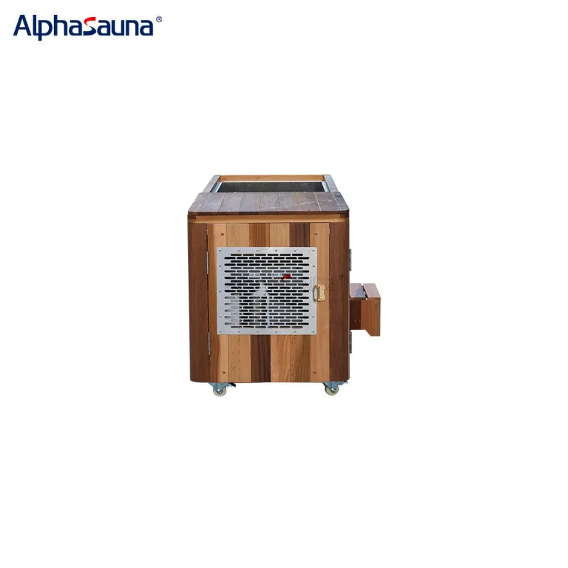 The Cedar Cold Plunge | Ice Bath Tub with 1.5HP Chiller — Stainless Steel