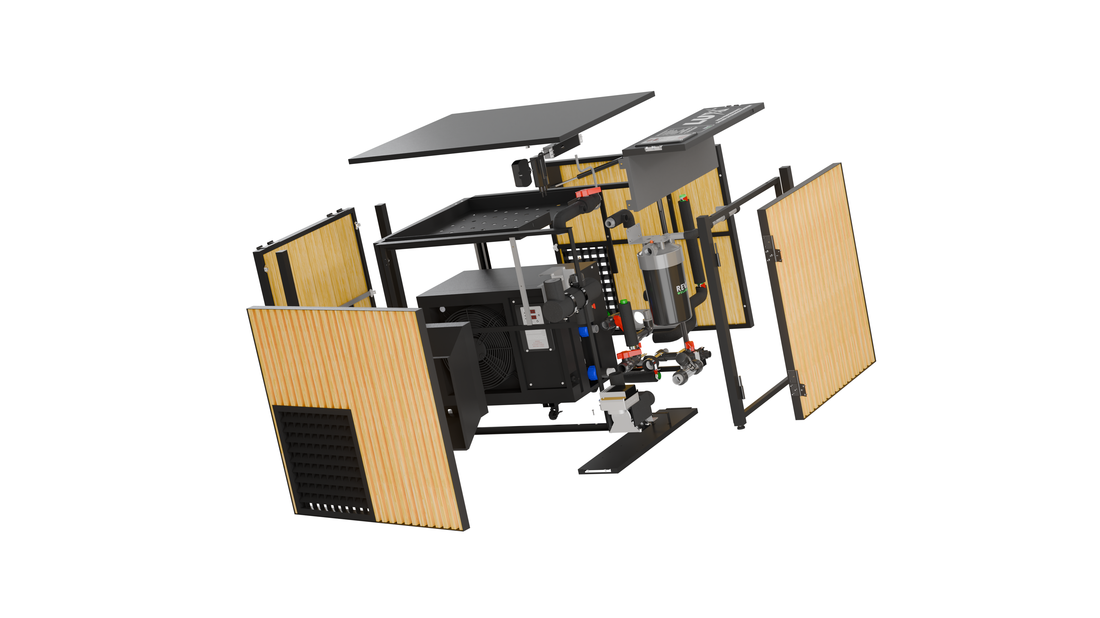 The Tide Plunge + RevX High Performance Chiller and Filtration System