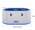 Traveler Inflatable Tub Deluxe