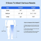 Leg Massager for Circulation and Pain Relief, Leg Recovery System for Fast Recovery, Cordless Air Compression Boots with 3 Modes 5 Intensities for Athletes Runners and Travelers-Plus M