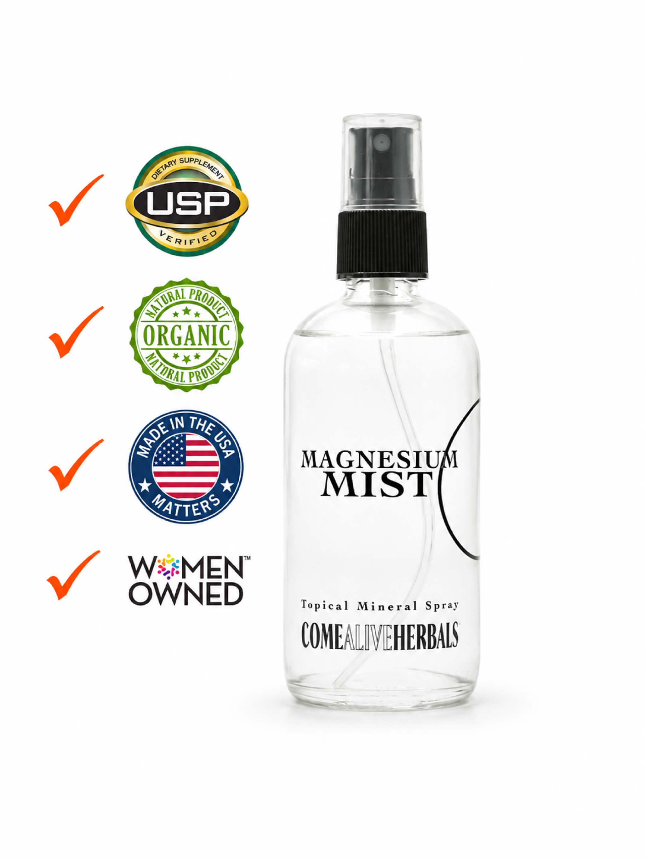 Recovery & Natural Magnesium Mist