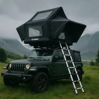 Rooftop Tent Hard Shell, Roof Top Tent Hardshell for Truck Car Jeep SUV Van, Waterproof Rooftop Tent for Camping