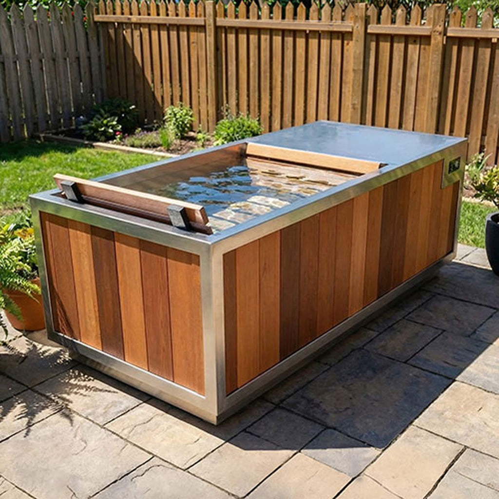 The SoulCold™ Premium 1-Person Cold And Hot Plunge (w/ cover)