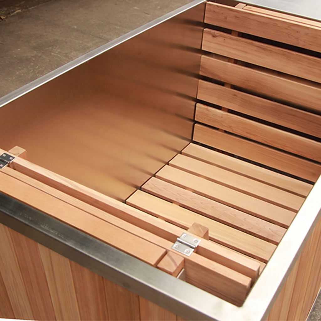 The SoulCold™ Premium 1-Person Cold And Hot Plunge (w/ cover)