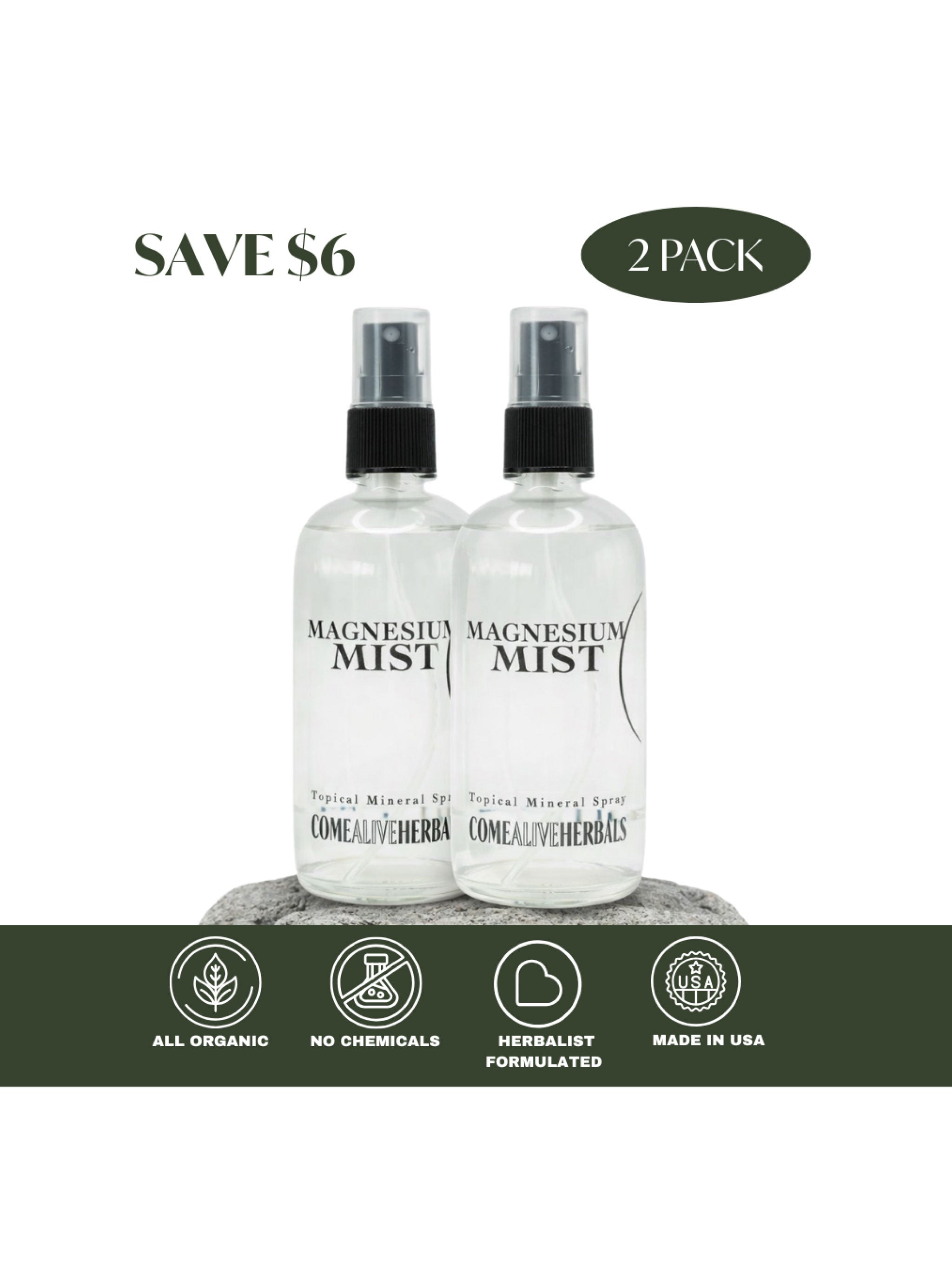 Recovery & Natural Magnesium Mist