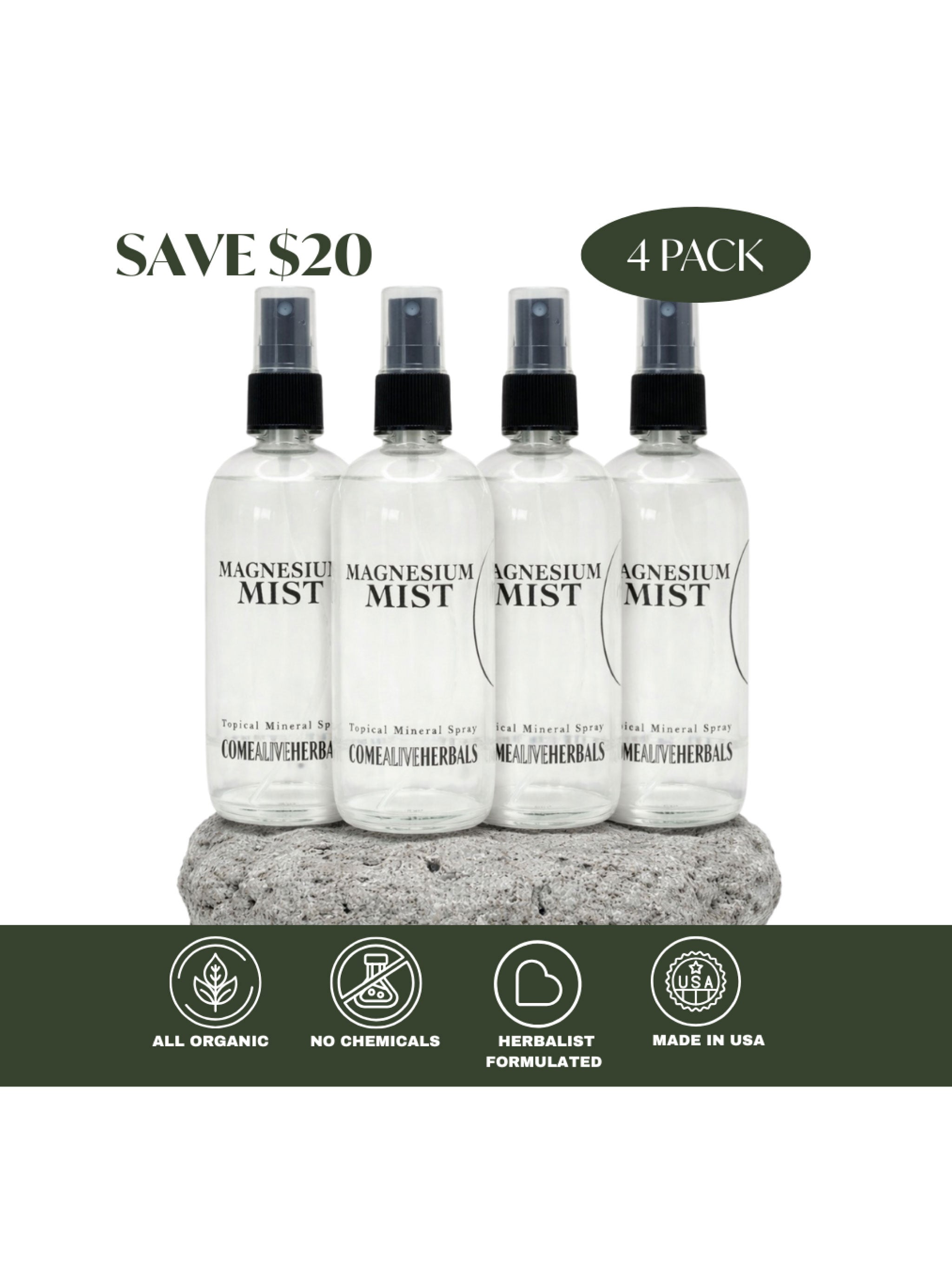 Recovery & Natural Magnesium Mist