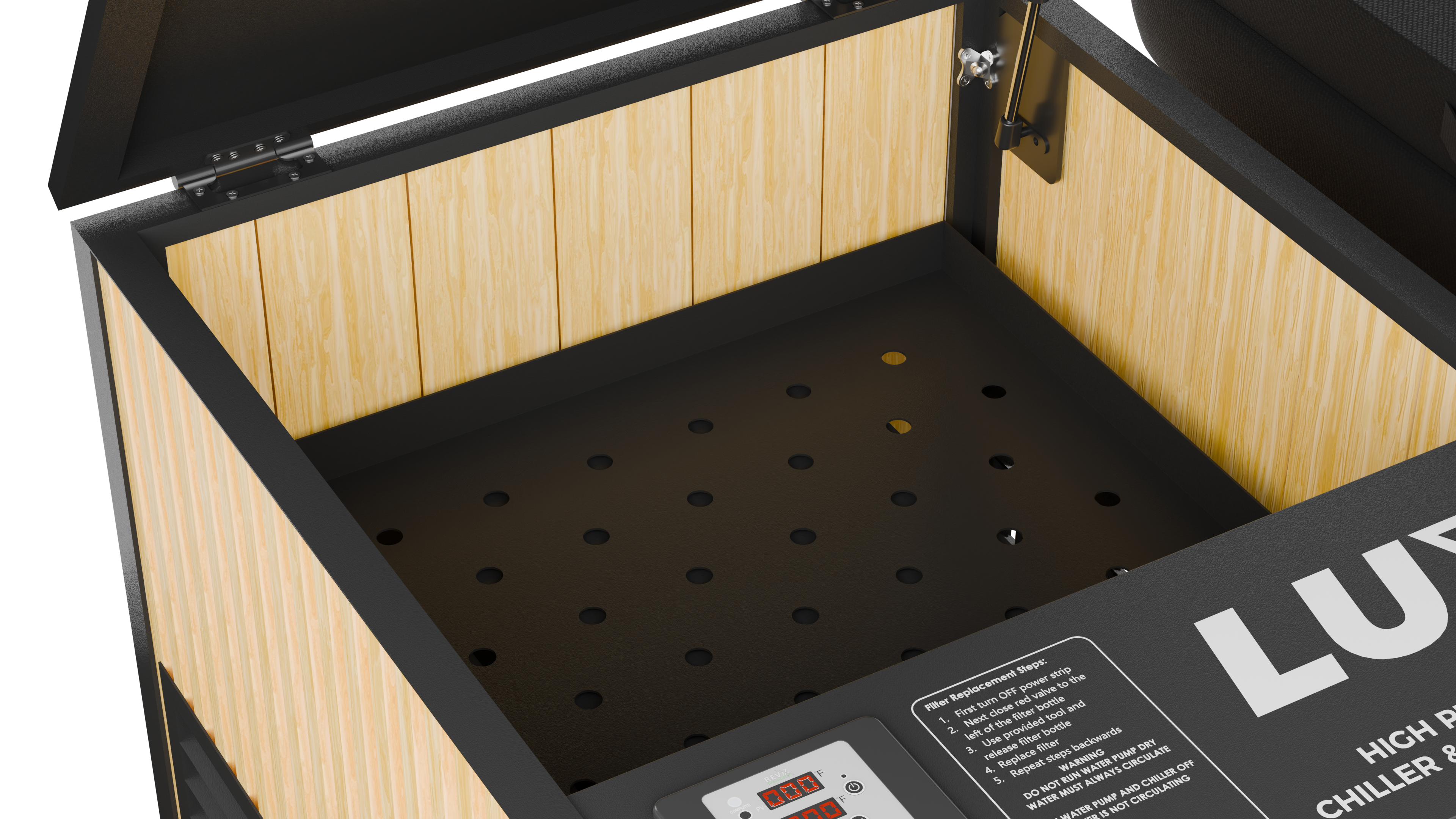 The Tide Plunge + RevX High Performance Chiller and Filtration System